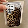 Gold-plated tempered glass phone case, Galaxy S26 S25 S24 S23 S22 Ultra Plus. Features a gold-plated leopard print pattern
