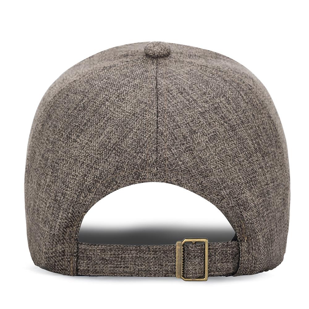 Neue Business-Baseballkappe für Herren und Herren, vier Jahreszeiten, Hardtop, Sonnenhut, Sonnenschutz im Freien, kleine Marke, Modekappe, vielseitig