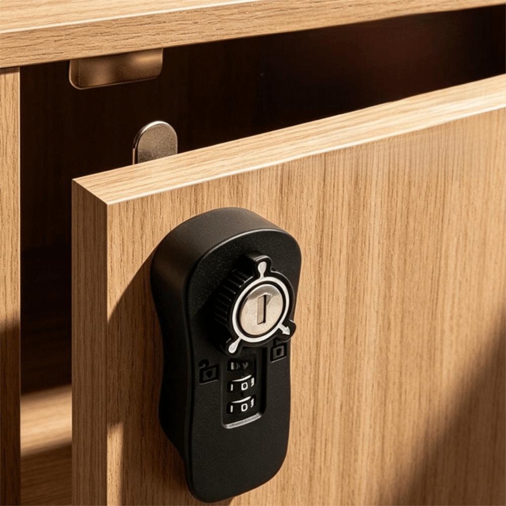 Three Digit Adjustable Password Cabinet Lock Metal Accessories Surface Anti Rust Cabinet Lock Solid Plastic Rotating Cam