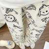 Women's Summer Pajama Pants Cute Cartoon Sleepwear Loose Lounge Joggers Casual Outdoor Wear