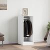 Wardrobe White 48 X 41 X 102 Cm Engineered Wood
