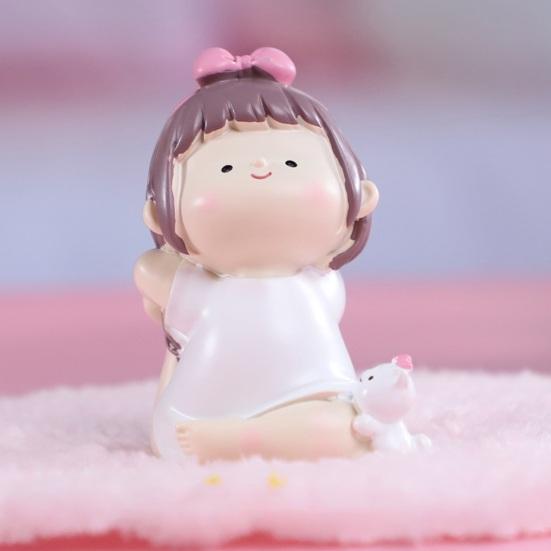 Practical Yoga Girl Statue Exquisite Long Lasting Collectible