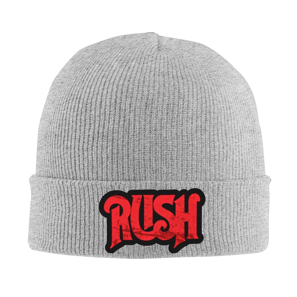 Rush Band Knit Hat Beanie Hats Outdoor Sport Head Wrap Unisex Women Bonnet Hats Autumn Winter Custom Fashion Caps Gift
