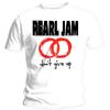 Pearl Jam Don't Give Up - White T-shirt