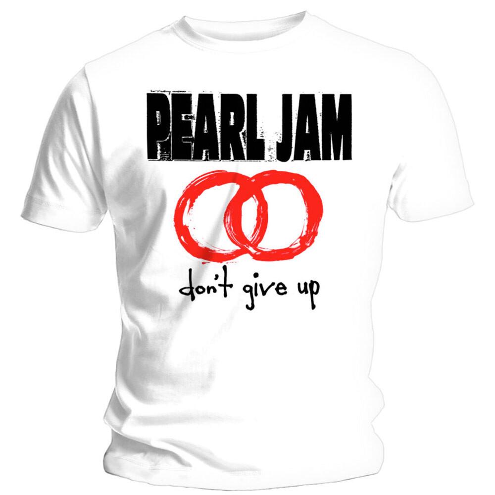Pearl Jam Don t Give Up - White T-shirt M
