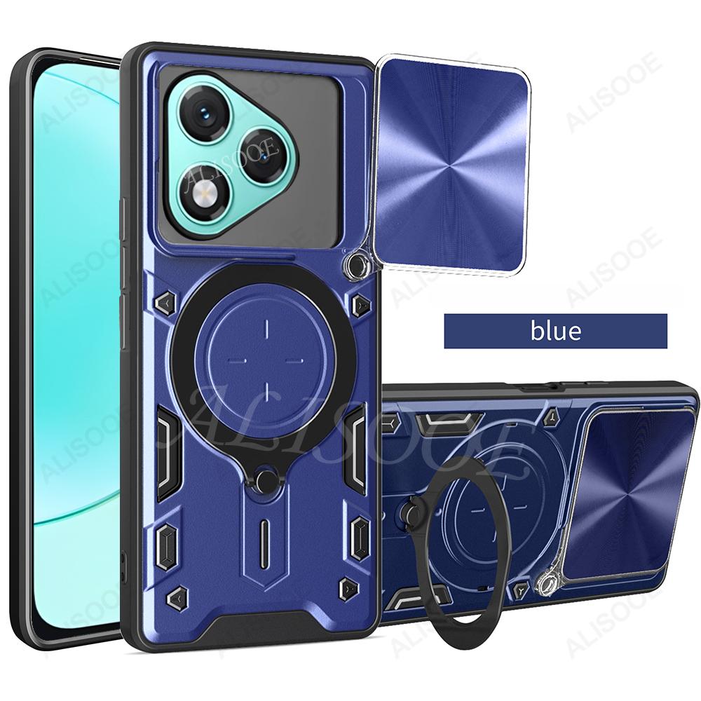 Armor Shockproof Capa for Honor 400 Lite Case Magnetic Ring Stand Holder Protective Cover for Honor 400 Lite Fundas