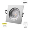 Vestavné LED svítidlo - EDM - 31634 - 5W 380 lumenů - 4000K - čtvercový chromovaný rámeček