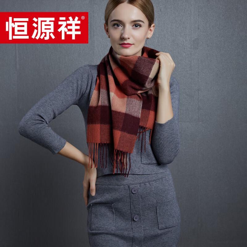 Hengyuanxiang Winter-Plaid-Schal