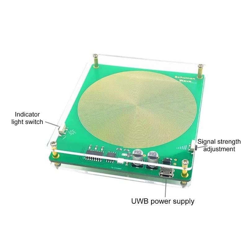 easy carry  7.83Hz Earth Resonants Frequency Generator Schumann waving Generator for Stress Relief & Improved Sleep Quality