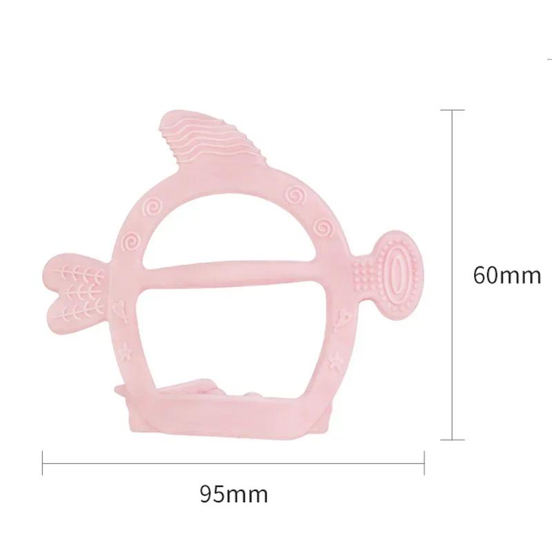 Silicone Baby Teethers Turtle 1PC Food Grade Tortoise Silicone Tiny Rod Children's Goods Nurse Gift Baby Teether Toys