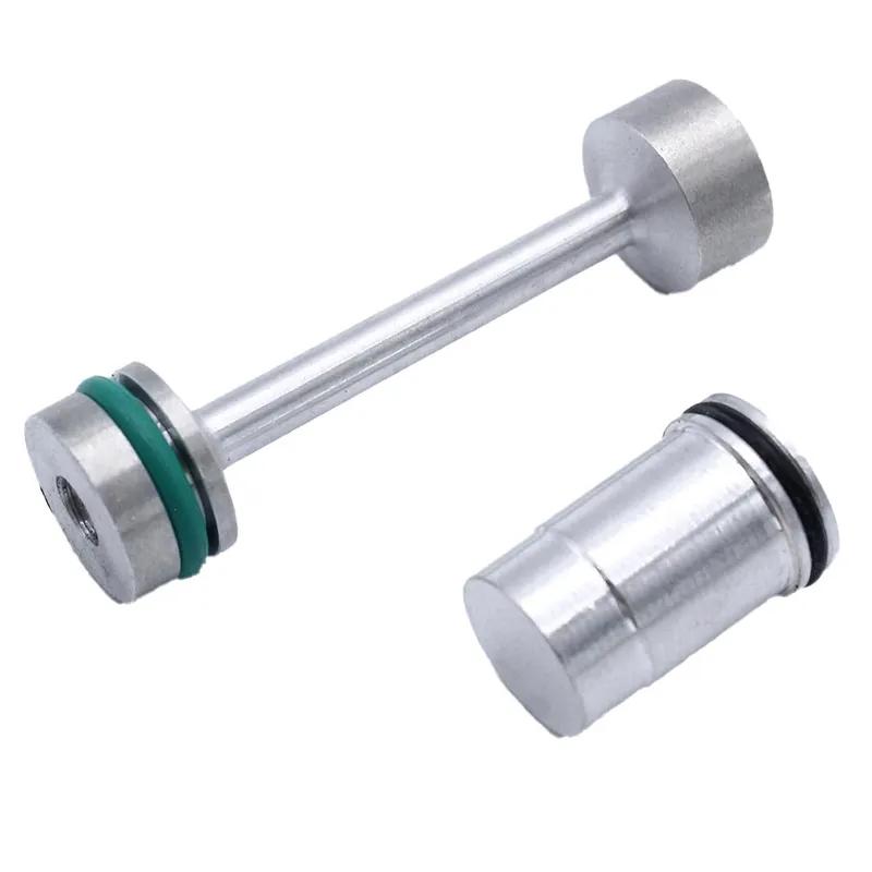 Premium Silver Oil Diverter Barbell for Improved Engine Protection For LS For LS1 For LS2 For LS3 LQ4 LQ9 4 8L 5 3L 6 0L