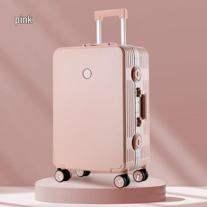 Ruyishi Adjustable Handle Universal Wheel Travel Suitcase 24 Inch