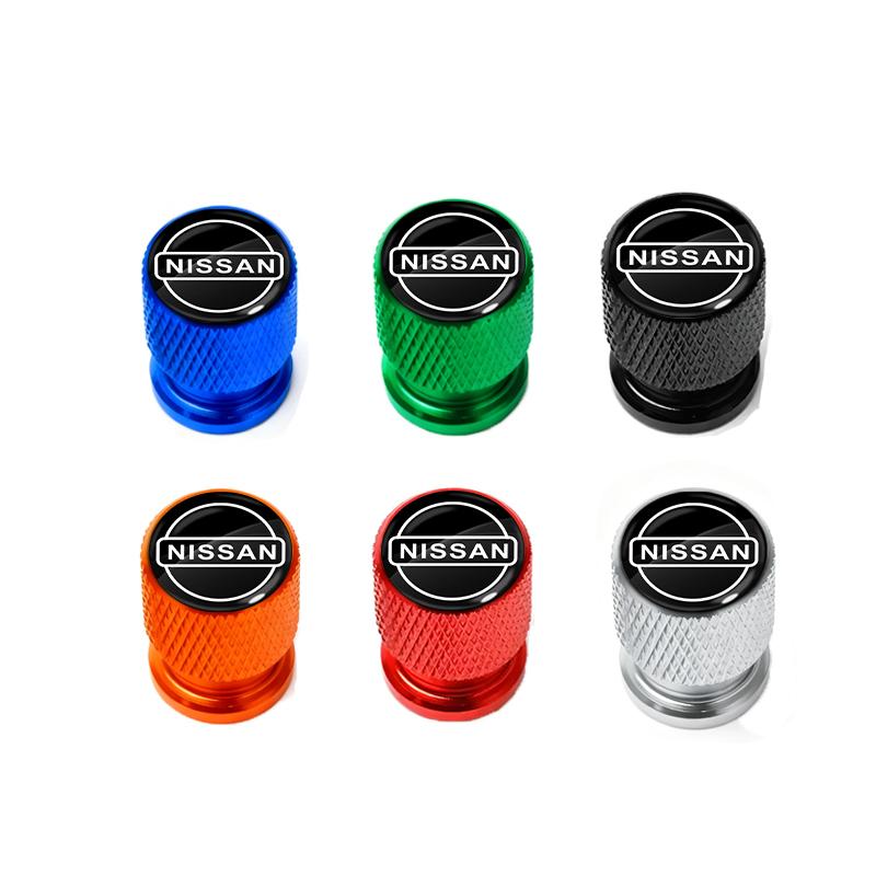 Für Nissan AHA 14 Stück Auto Reifenventil Kappen Aluminium Reifen Rad Ventil Stiel Luftventil Abdeckung Staubkappe Für Nissan Nismo GTR Altima Qashqai Almera Navara