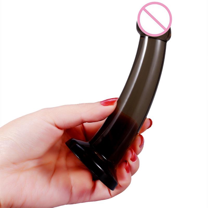 Jiu Xi Transparent Suction Cup Anal Plug - Wearable Self-Stimulator for Women and Men