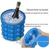 Ice Bucket Creative Ice Silicone Bucket Mold Portable Ice Cube Maker (2 In 1) Gain De Place Ice Cube Maker, for Carbonated Drinks[671]