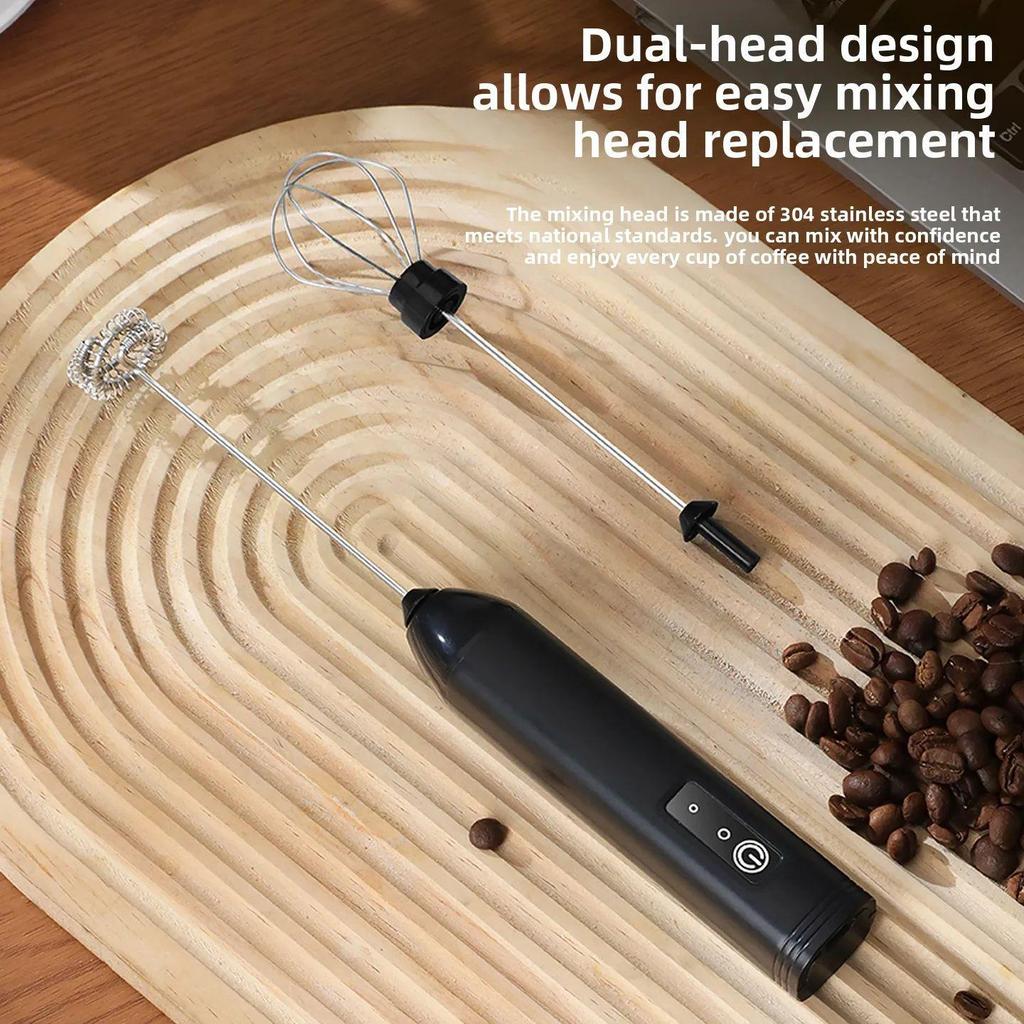 Wireless USB Electric Milk Frother & Egg Beater