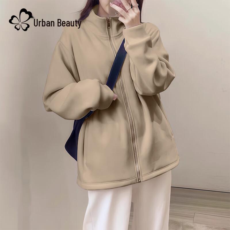 Urban Beauty Women's Plush Fleece Winter Jacket