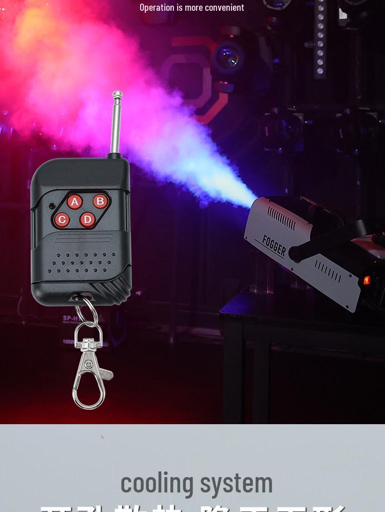 1500W High-Performance Smoke and LED Fog Machine for Stage Effects