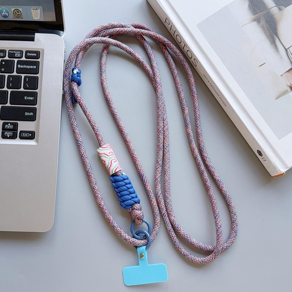 Korea Universal Adjustable Phone Lanyard Strap Mobile Phone Hanging Rope Neck Straps Anti-lost Lanyards Cell Phone Accessories