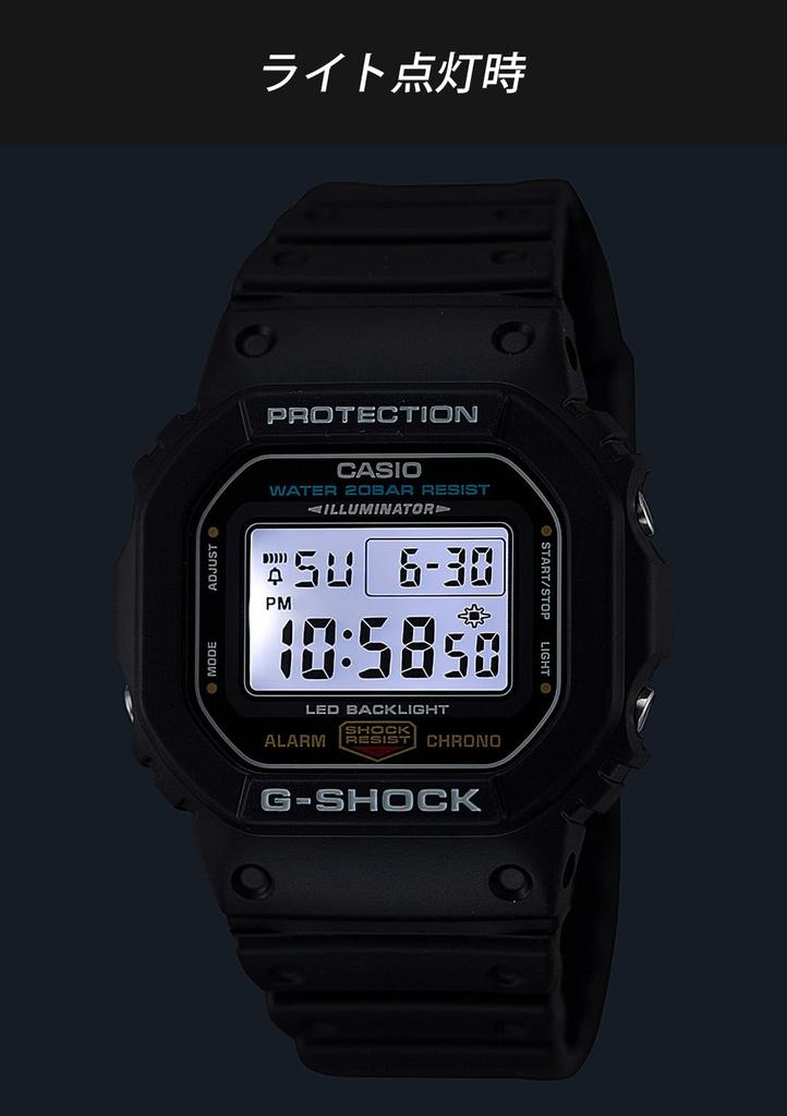 Watch Black [Casio] G-Shock []DW-5600UE-1JF DW-5600UE-1JF Men's