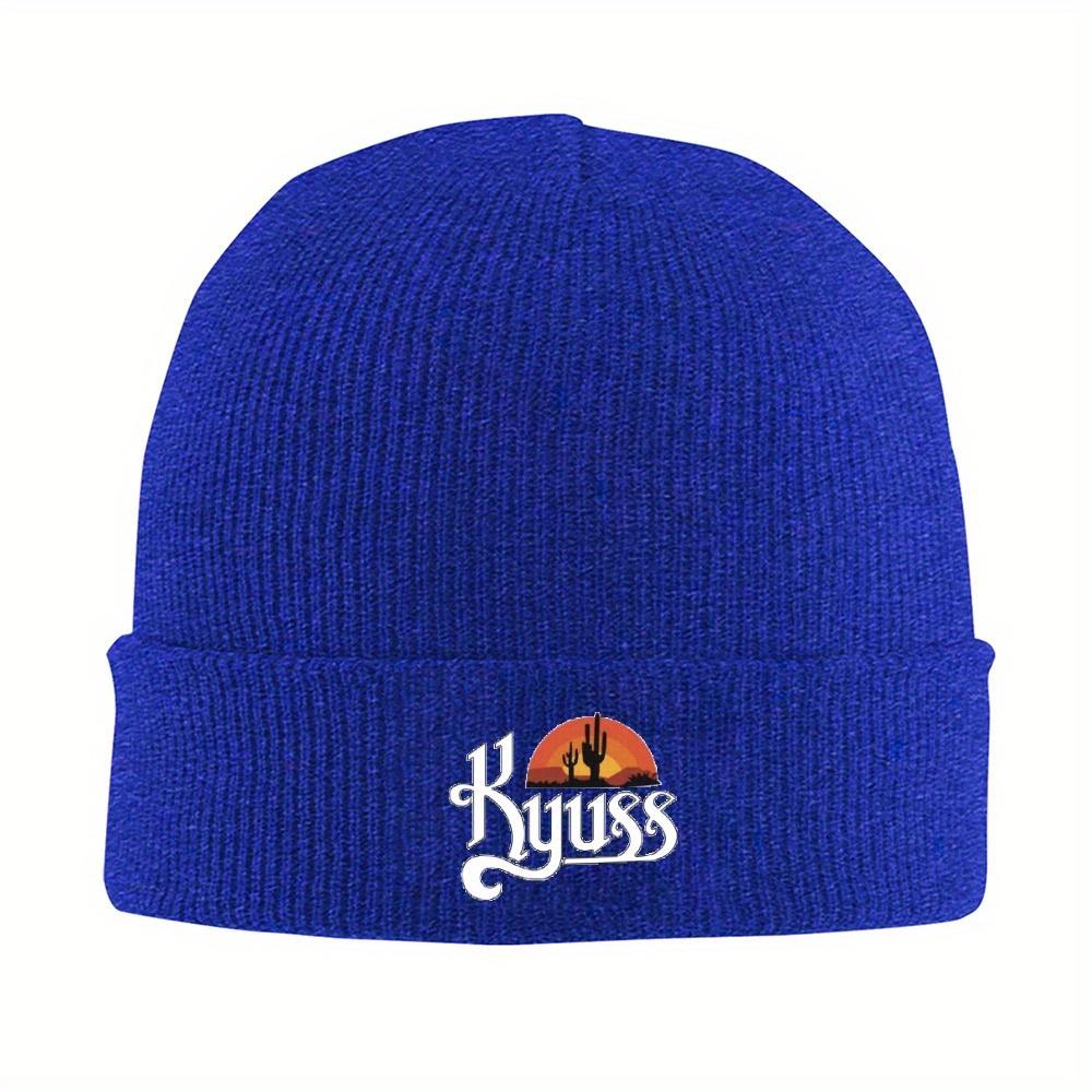 1pc Kyuss Rock Band Metal Music Beanie Hat For Winter Bonnet Knitted Hat