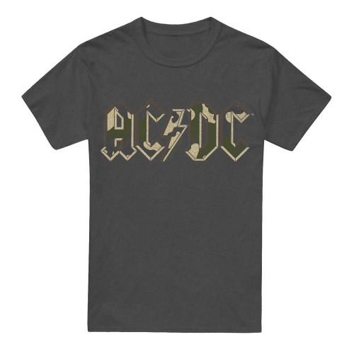 AC/DC Unisex Adult Camo Logo T-Shirt