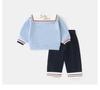 DUUDUU 2025 Navy Long Sleeve & Pants Boys' Spring Set