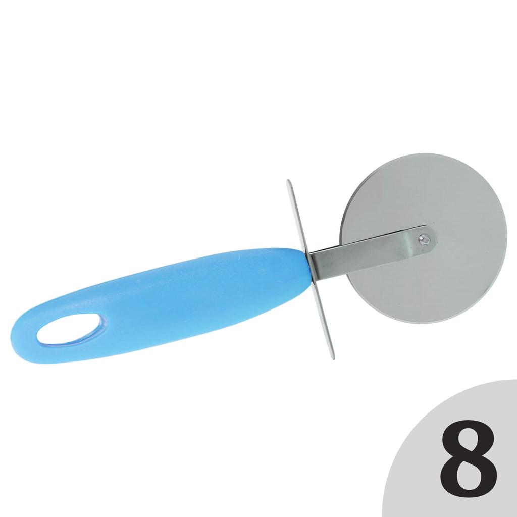 Primpol Rotary Knife, Disc Knife, Knurl, Round Pizza Cutter, Colors