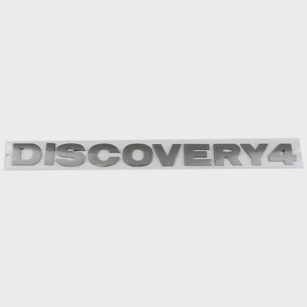 Car ABS Trunk Letters Logo Badge Emblem Decals Sticker For Land Rover Discovery 4 2010 2011 2012 2013 2014 2015 2016 Accessories