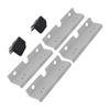 12x Seat Mounting Reinforcement Plates / Brackets For VW T5 T6 2 + 1 Rear Seats
