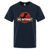 Men's High Quality100% Cotton Funny Dinosaur Print Summer T Shirt Loose O-neck  For Men Tshirt Short Sleeve T-shirt Male Tee Top