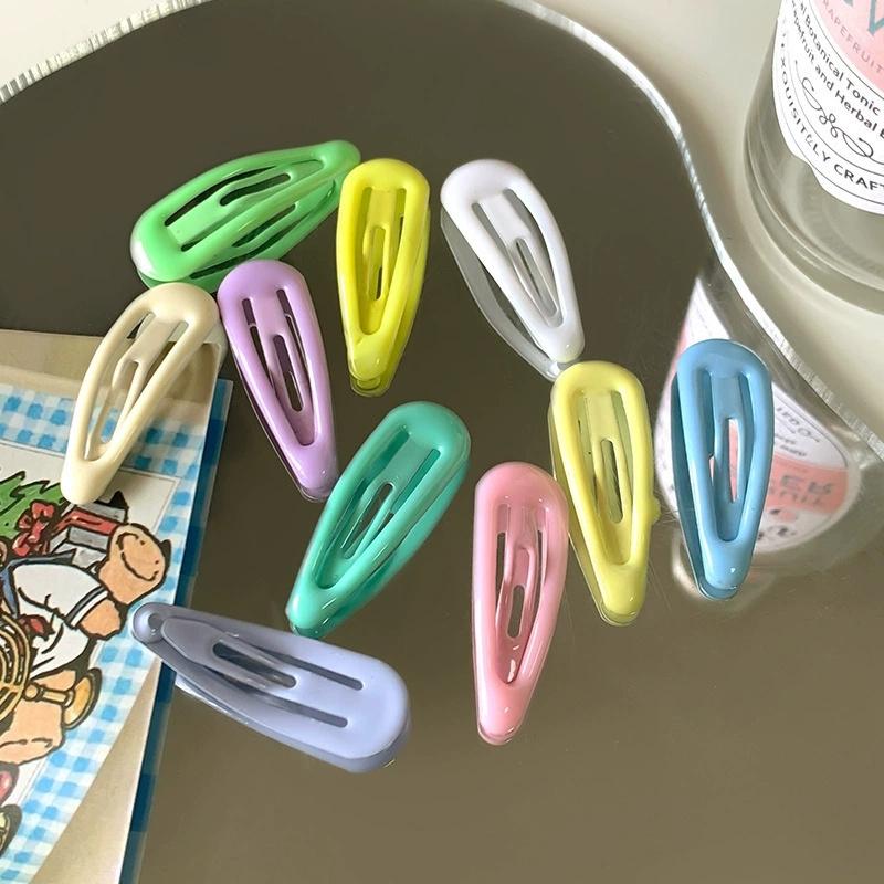 Solid 3cm Baby Bb Clip Shiny and Fashionable Cute Small Hair Clip Side Hair Breaking Bang Clip