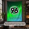 Personalized Wall Tapestry,Hannover 96 Custom Text, Soft Fabric Wall Art For Indoor Decoration