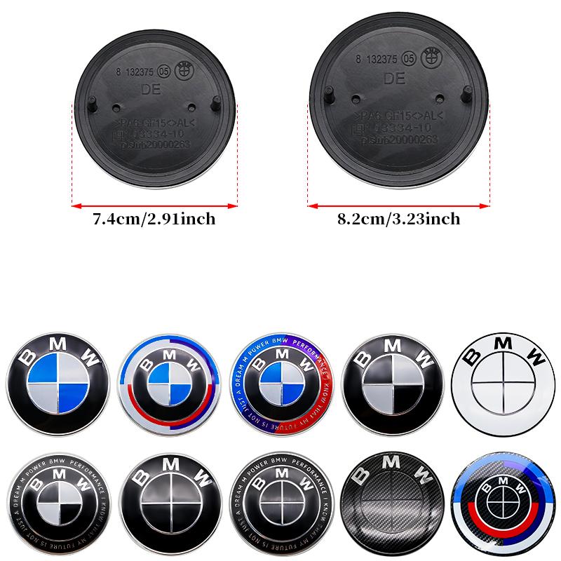 3D ABS Front Grille Badge For BMW M Logo X1 X2 X3 Emblem X4 X5 X6 F48 G01 E84 E46 E83 F39 F30 Vehicle Exterior Tuning Accessorie