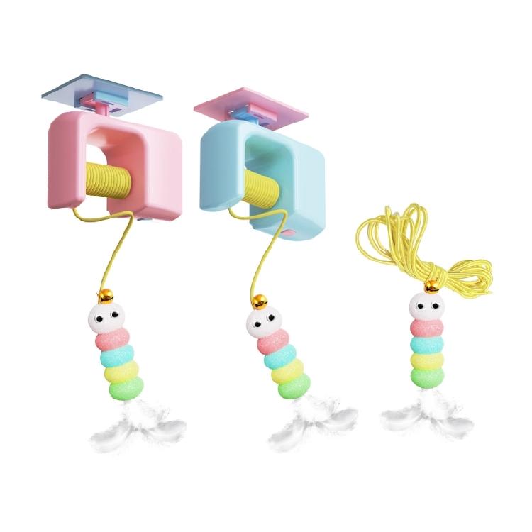 Interactive Pet Teaser Toy Cats Fun Rechargeable Electric Elevating Toy for Indoor Play and Fun Supplies