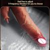 Tongue Licking Realistic Dildo Vibrator Sex Toy for Women Dildo Penis Heating Dick Remote Control Anal Sex Machine Dildo G Spot