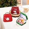 Weihnachtshandtaschenform Pralinenschachtel Cartoon Metalldose Keks Geschenkverpackung Boxen Kinder Weihnachtsfeier Gastgeschenke Noel Frohes Neues Jahr 2025