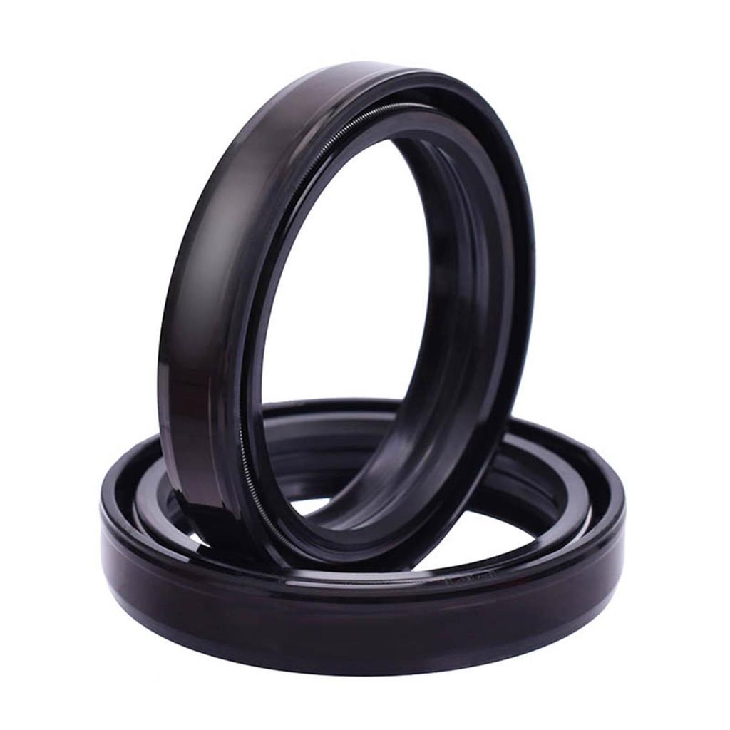 Motorcycle Front Fork Shock Absorber Protector Oil Seal and Dust Kit,43x55x9.5/10.5mm,