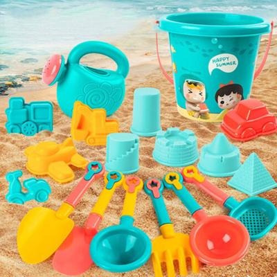 18PCS Beach Sand Toy Set, Durable Plastic, Summer Pool Beach Game Set, Outdoor Sand Play Tools For Boys And Girls