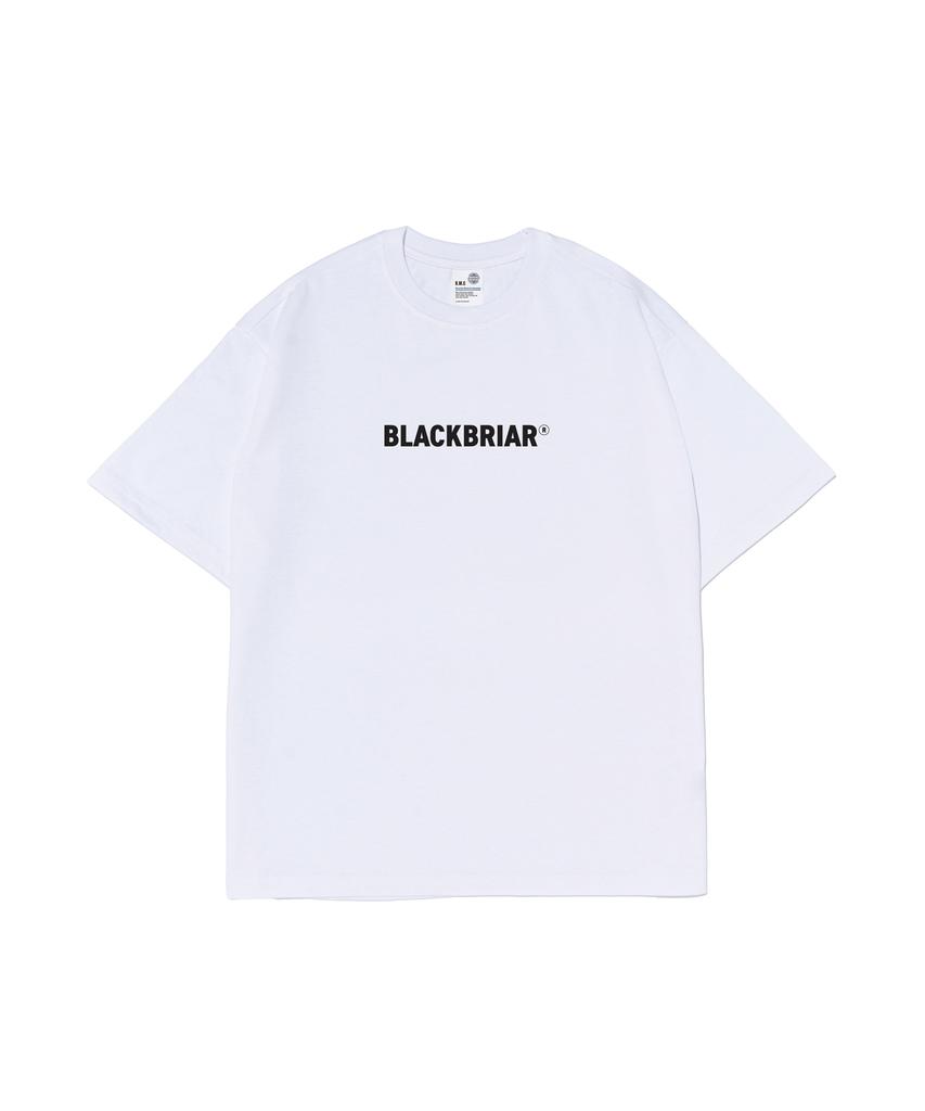 BLACK BRIAR Basic Logo T-Shirt (White)