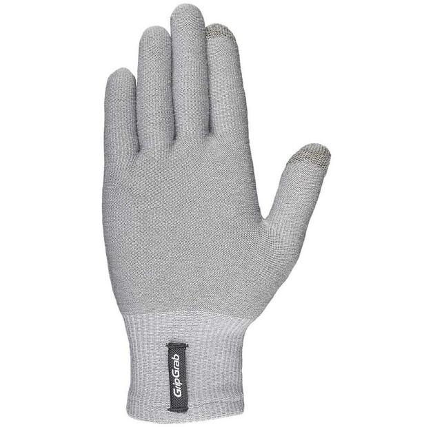 Велосипедные перчатки GripGrab Merino Liner (серый)