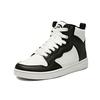 Anta Life Collection Synthetic Leather Slip Resistant Cushioning High Top Skateboard Shoes Women's White Black 92948088-6
