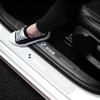 4 szt. Ochraniacz progu samochodu Przezroczysta odznaka dekoracyjna Naklejka 3D Do BMW E46 E39 E90 E60 E36 F30 F10 E34 E30 F20 E92 M3 M4 M5