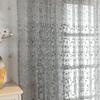 Light Luxury Window Screen Bedroom Living Room Balcony Light Transmission Blackout Embroidery Embroidery Gauze Curtain Dream Modern