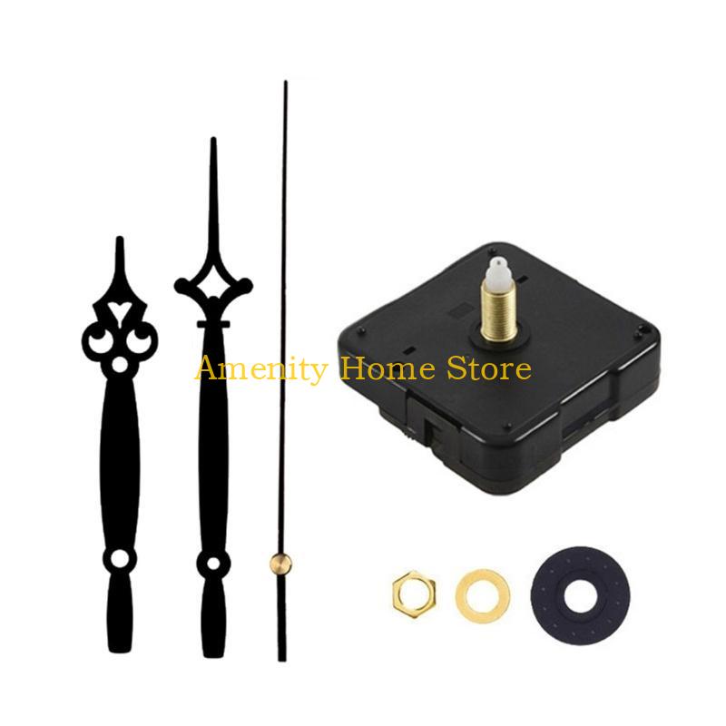 F26C for 16'' Quartz Clock Movement ThreadKit Silent Wall Clock DIY Mechanism Clock Movement for 35-40cm Panel HomeClock