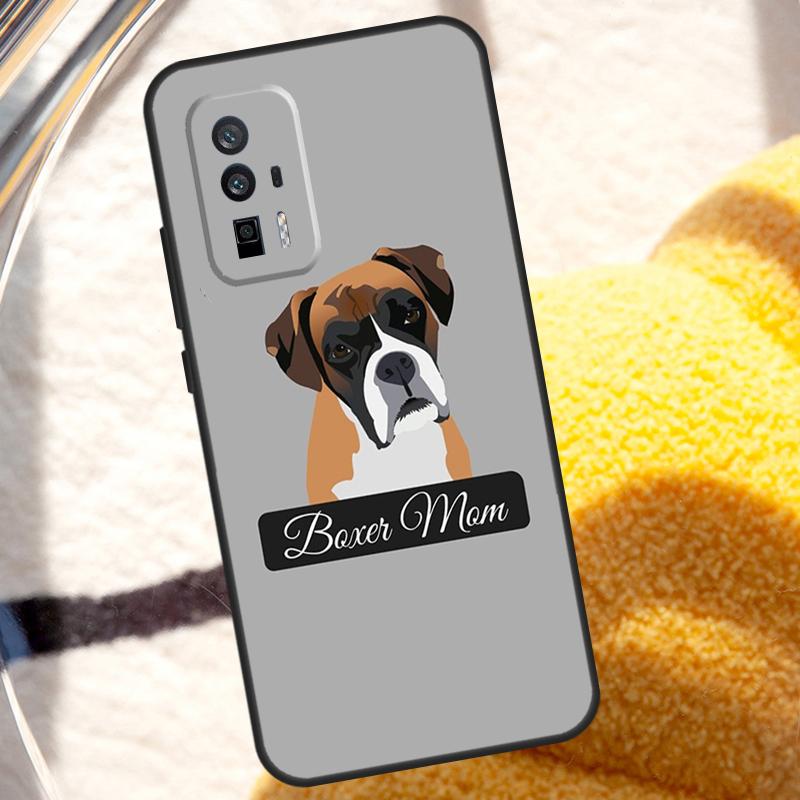 Boxer Dog Case For Xiaomi 13T 12T 11T 13 Pro 14 Ultra 12 Lite POCO F5 M6 X6 Pro X5 X3 F3 M5s Cover