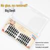 Glue-Free Self-Adhesive Dense False Eyelashes - Big Devil Comic Edition for Easy Three-Step Application