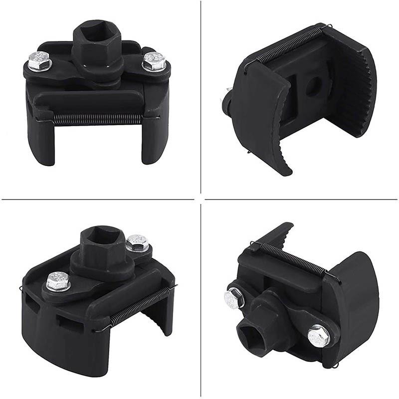 60-80mm Car Oil Filter Wrench Fuel Filter Removal Cast Steel Spanner Adjustable Removal Tool Universal Automotive Accessories