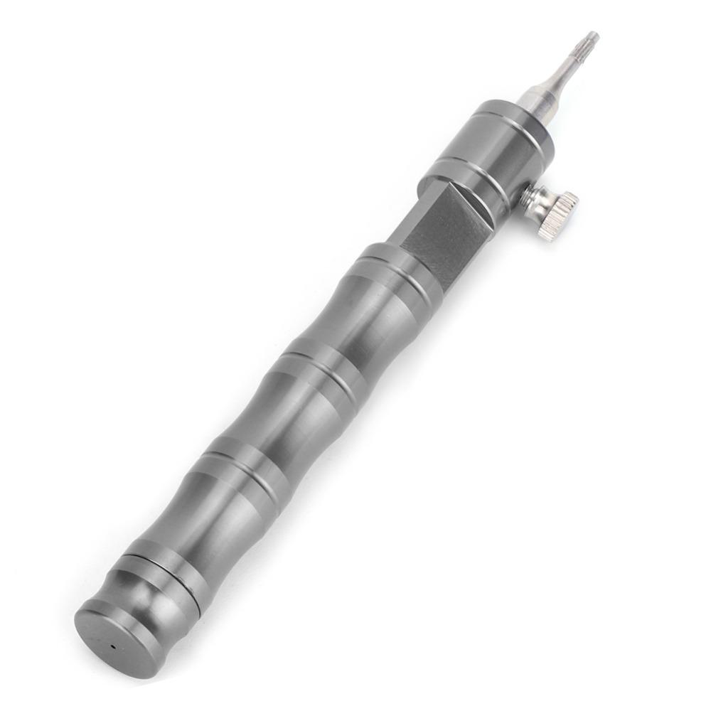 Gray Watch Crown Tube Remover Metal Watch Crown Tube Tool Repairing Watch Repairing Tool Strap Fix