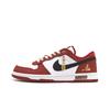 Nike Big Low Lu Abrasion Resistant Breathable Abrasion Resistant Breathable Low top Skateboard Shoes Men's Red Black 355152-150(Team413-)
